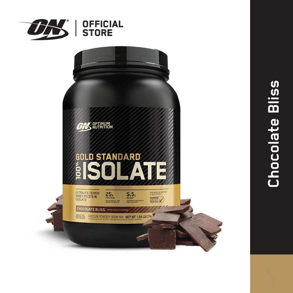 Optimum Nutrition Gold Standard 100% Isolate Chocolate Bliss 1.64lb - Easy Pharmacy LLC