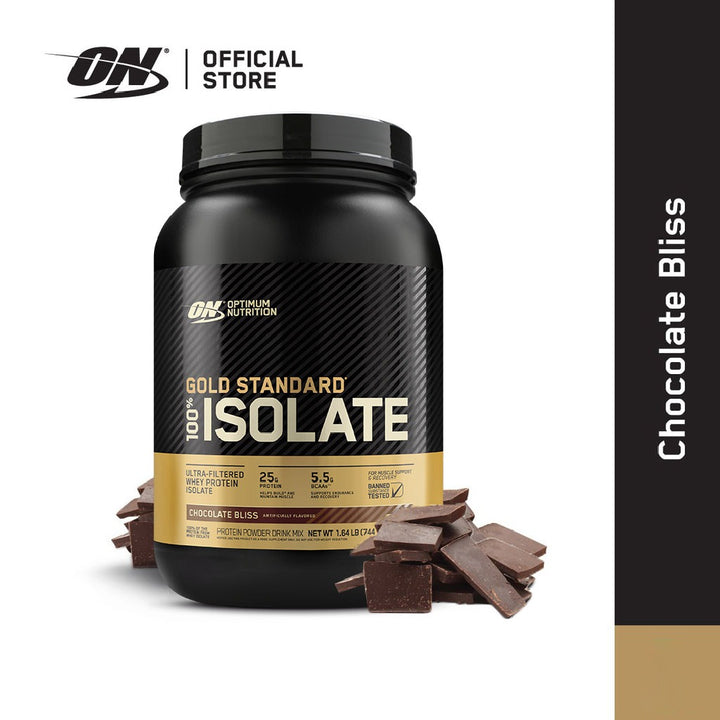 Optimum Nutrition Gold Standard 100% Isolate Chocolate Bliss 1.64lb - Easy Pharmacy LLC