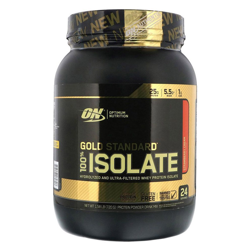 Optimum Nutrition Gold Standard 100% Isolate Strawberry Cream 1.58lb - Easy Pharmacy LLC