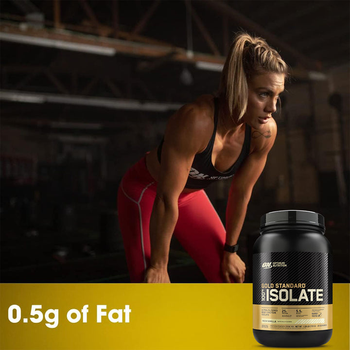Optimum Nutrition Gold Standard 100% Isolate Rich Vanilla 1.58lb - Easy Pharmacy LLC