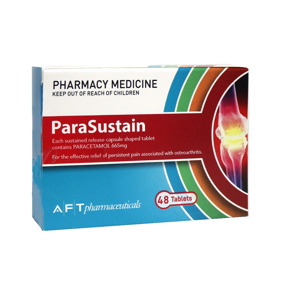 ParaSustain 665 mg Sustained Release Tablets 48's - Easy Pharmacy LLC