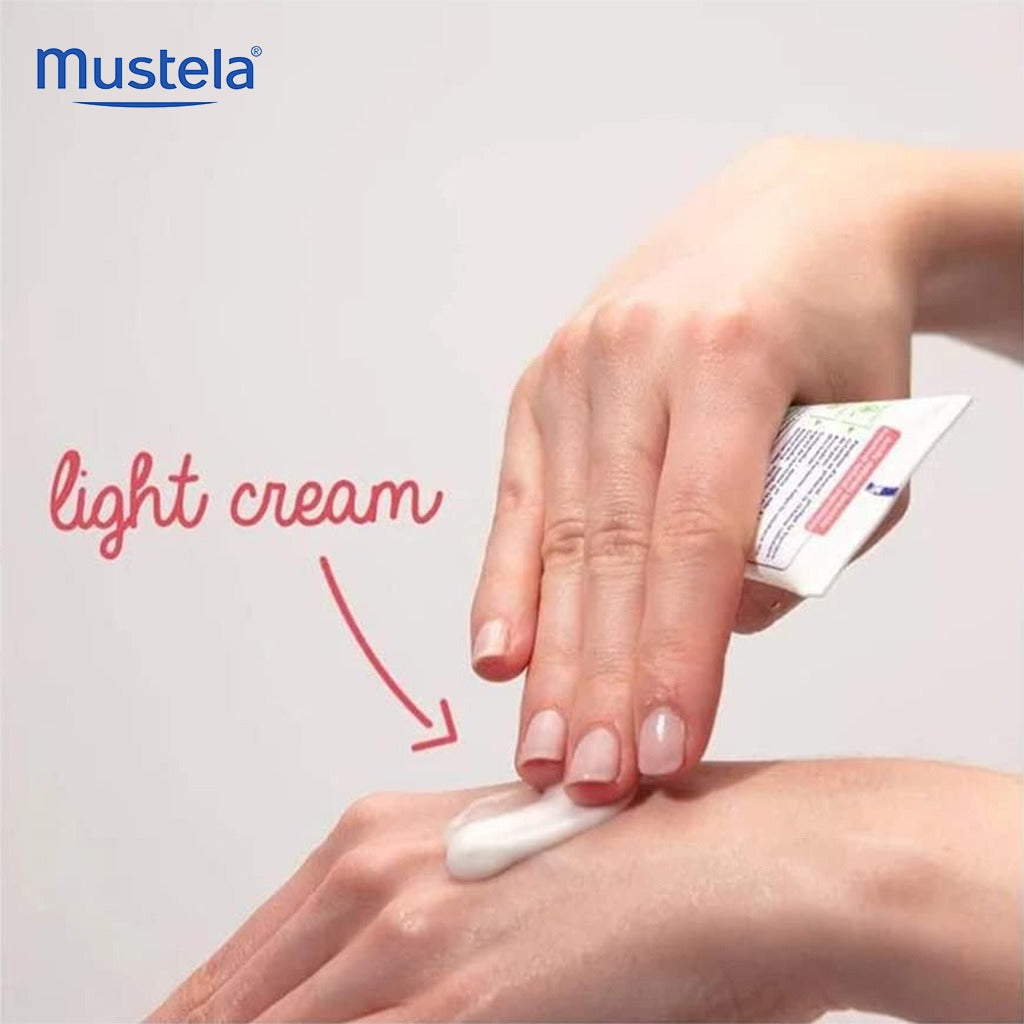 Mustela Baby Soothing Moisturising Face Cream For Sensitive Skin, Fragrance-Free 40ml - Easy Pharmacy LLC