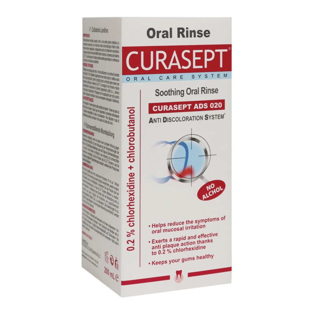 Curasept ADS Soothing Oral Rinse 200 mL - Easy Pharmacy LLC