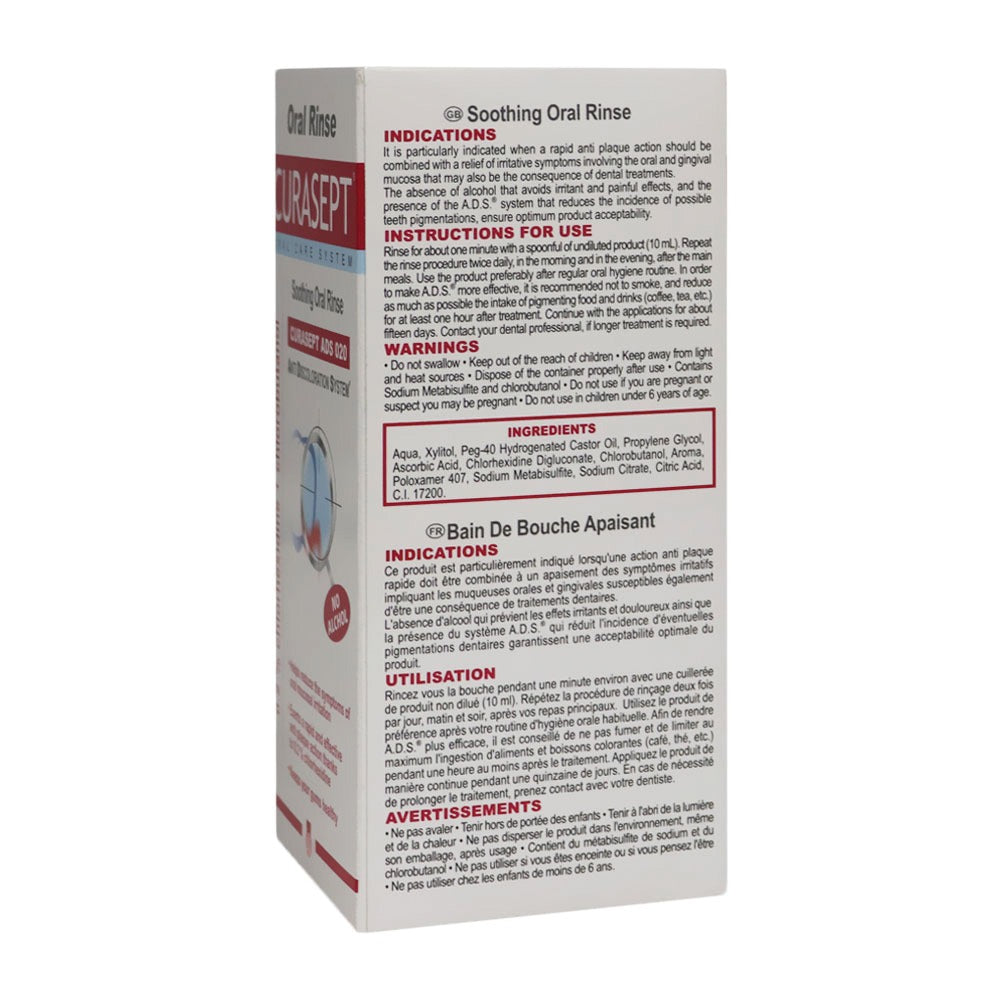 Curasept ADS Soothing Oral Rinse 200 mL - Easy Pharmacy LLC