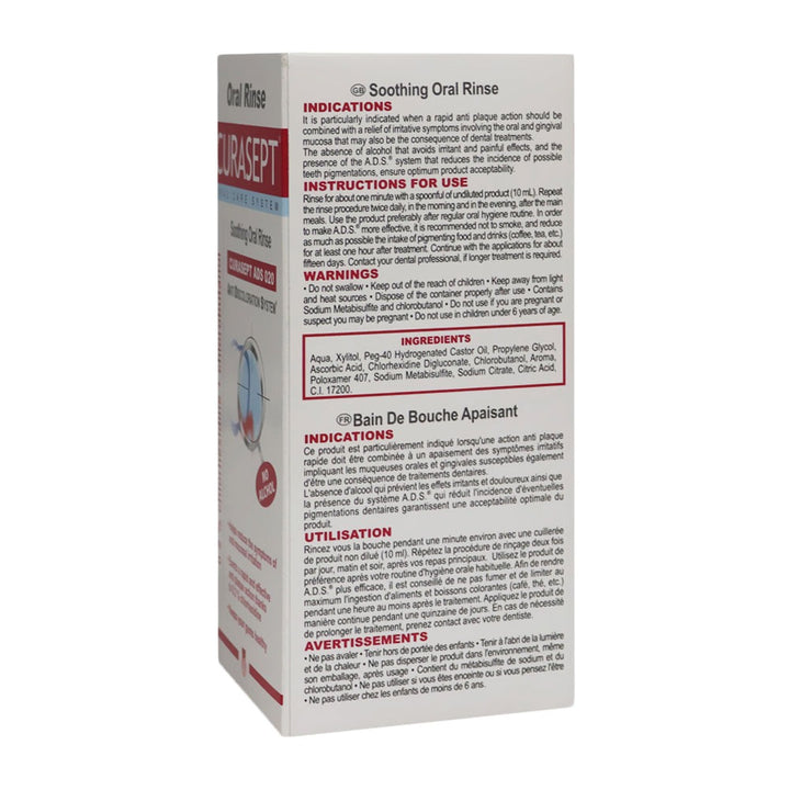 Curasept ADS Soothing Oral Rinse 200 mL - Easy Pharmacy LLC
