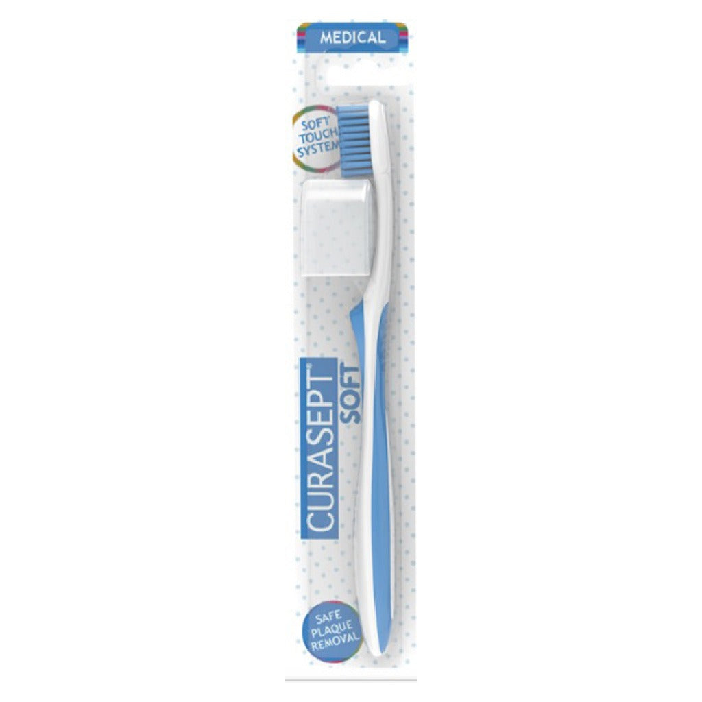 Curasept Medical Classic Blue Soft Toothbrush, Pack of 1's - Easy Pharmacy LLC