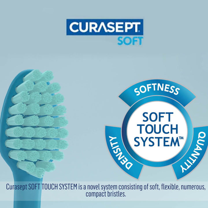 Curasept Medical Classic Blue Soft Toothbrush, Pack of 1's - Easy Pharmacy LLC