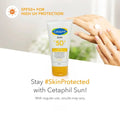 Cetaphil Sun SPF 50+ Very High Protection Light Gel, Moisturizer sunscreen For Face & Body of Men & Women With Very Sensitive/Oily Skin, Unscented, 50ml
