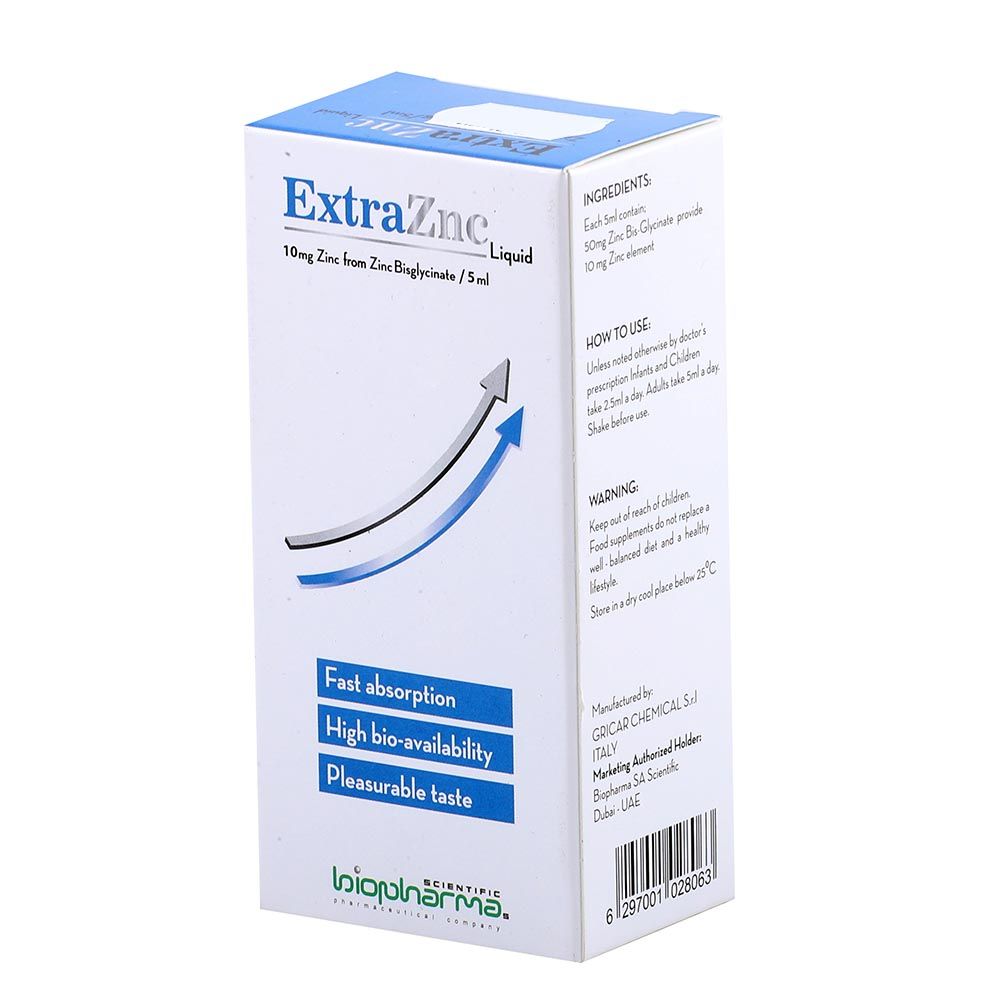Extraznc 10 mg/5 ml Liquid 50 mL - Easy Pharmacy LLC