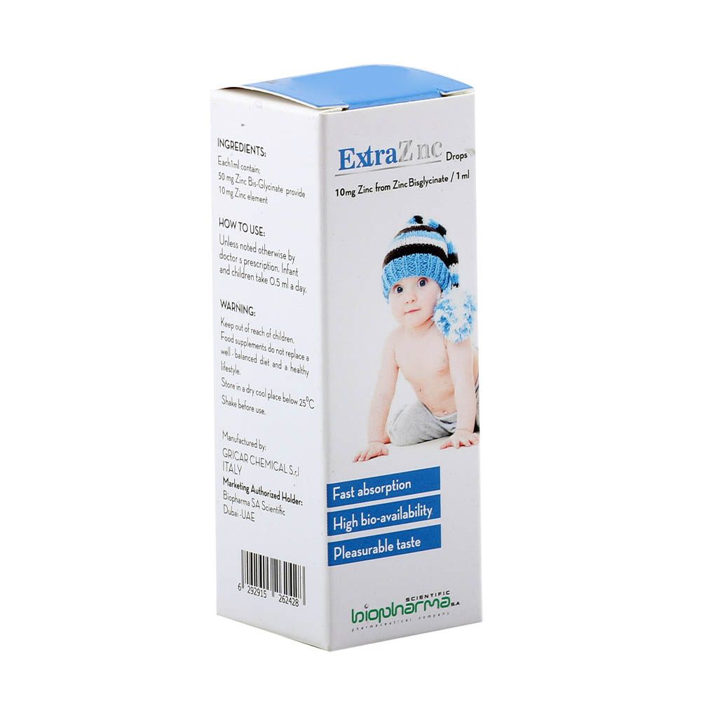 Extraznc 10 mg/1mL Drops 20 mL - Easy Pharmacy LLC