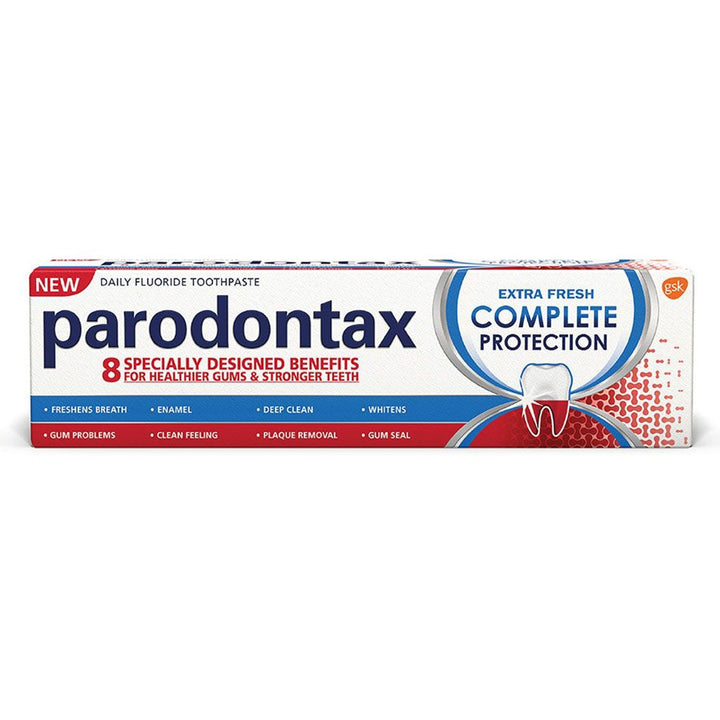 Parodontax Complete Protection Extra Fresh for Bleeding Gums 75 mL - Easy Pharmacy LLC