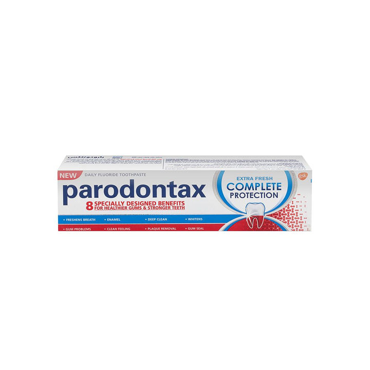 Parodontax Complete Protection Extra Fresh for Bleeding Gums 75 mL - Easy Pharmacy LLC