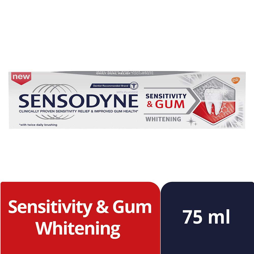 Sensodyne Sensitivity and Gum Whitening Toothpaste 75 mL - Easy Pharmacy LLC