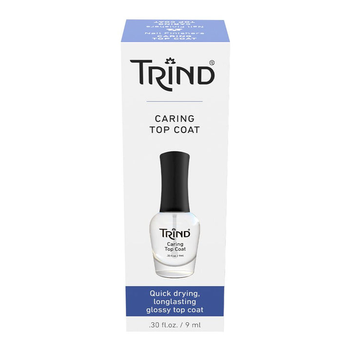 Trind Caring Top Coat Nail Finisher 9 mL - Easy Pharmacy LLC