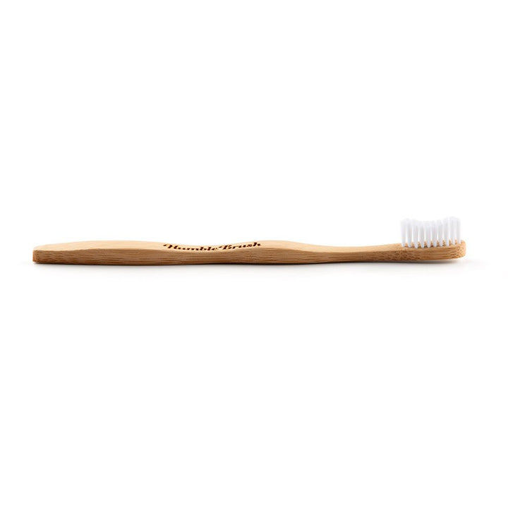The Humble Co. Humble Brush Adult White Medium Toothbrush 89001M - Easy Pharmacy LLC