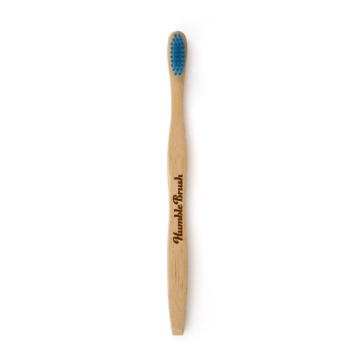 The Humble Co. Humble Brush Adult Blue Medium Toothbrush 89002M - Easy Pharmacy LLC
