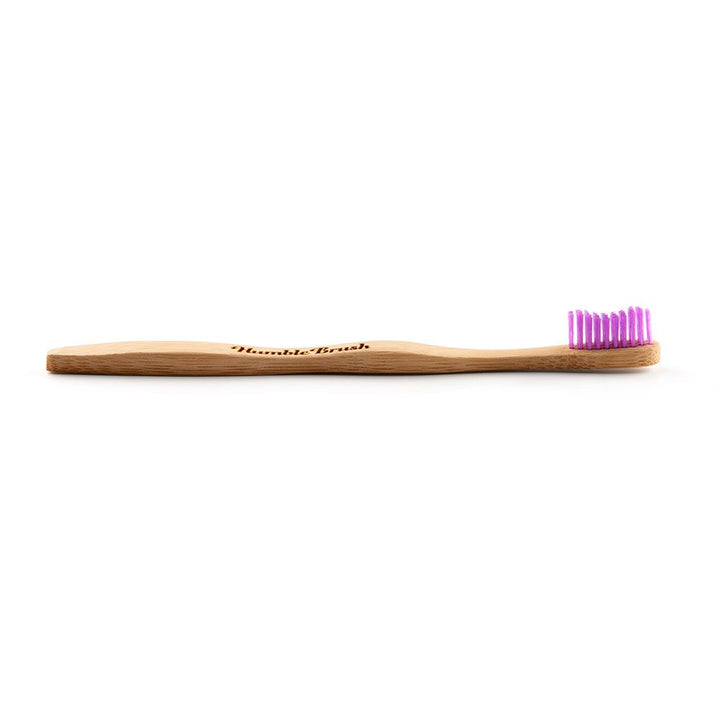 The Humble Co. Humble Brush Adult Purple Soft Toothbrush 89004S - Easy Pharmacy LLC