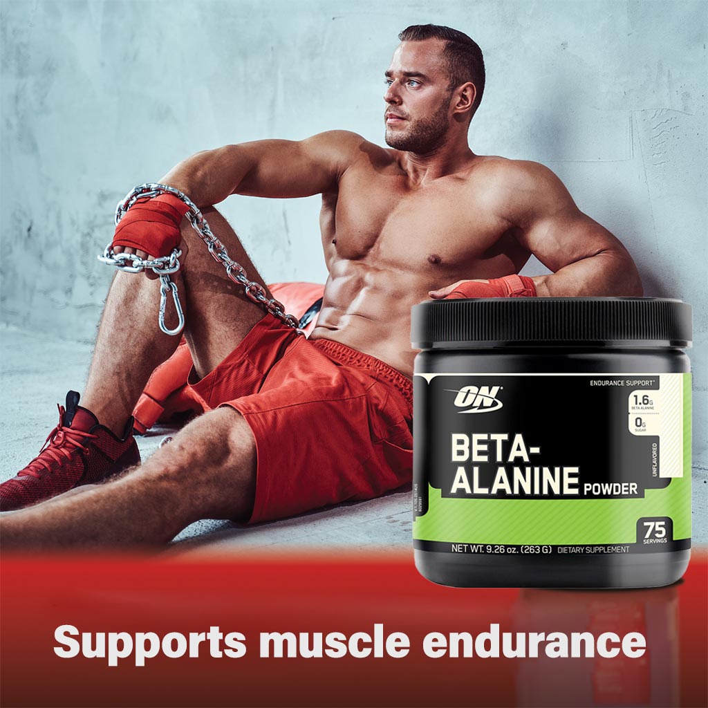 Optimum Nutrition Beta-Alanine Powder Unflavored 263gm 75 Servings - Easy Pharmacy LLC