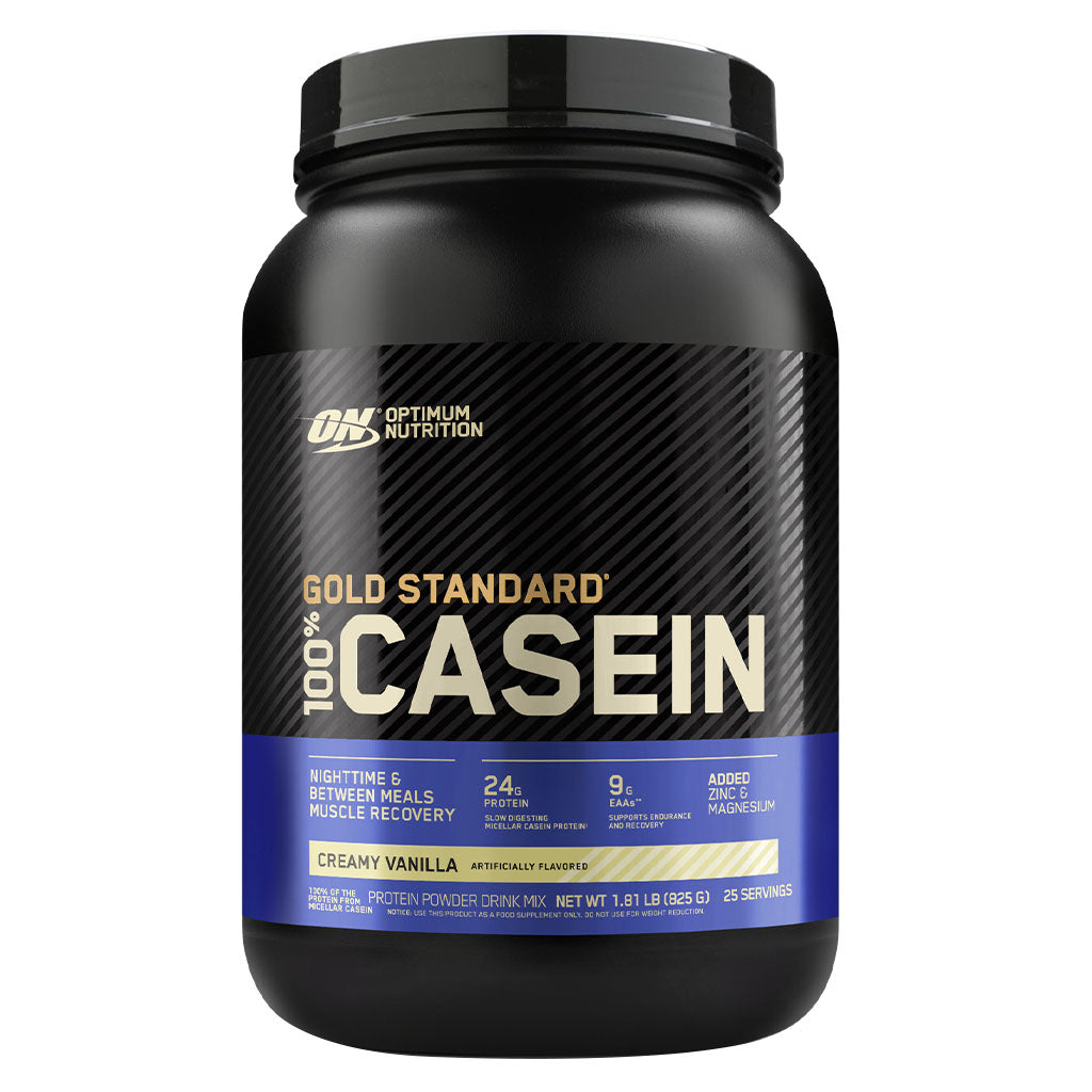 Optimum Nutrition Gold Standard 100% Casein Protein Creamy Vanilla 2lb - Easy Pharmacy LLC