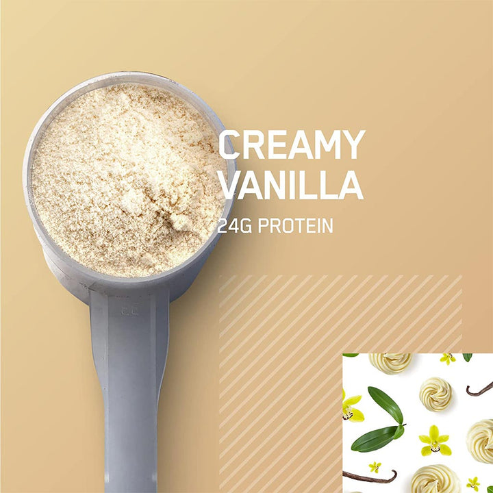 Optimum Nutrition Gold Standard 100% Casein Protein Creamy Vanilla 2lb - Easy Pharmacy LLC