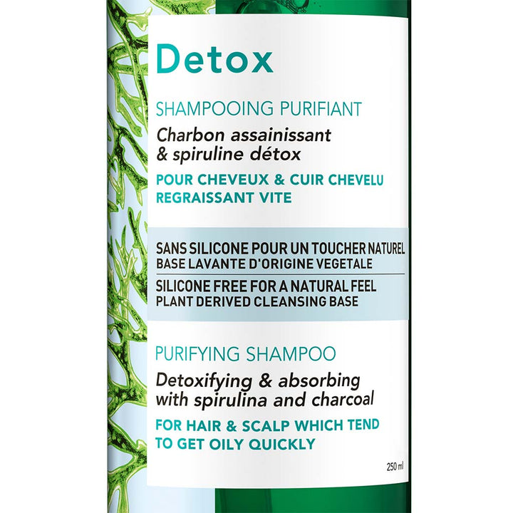 Vichy Dercos Nutrients Detox Shampoo For Oil-Prone Hair & Scalp 250ml - Easy Pharmacy LLC