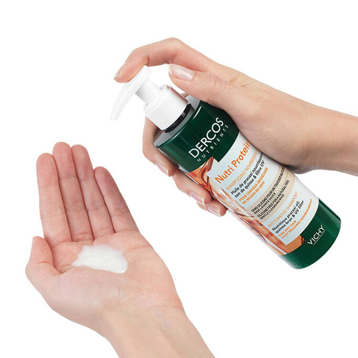 Vichy Dercos Nutri Protein Restorative Shampoo For Dry Hair 250ml - Easy Pharmacy LLC