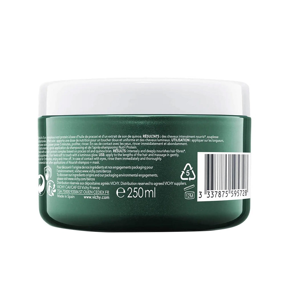 Vichy Dercos Nutrients Protein Hair Mask For Silky Hair 250ml - Easy Pharmacy LLC