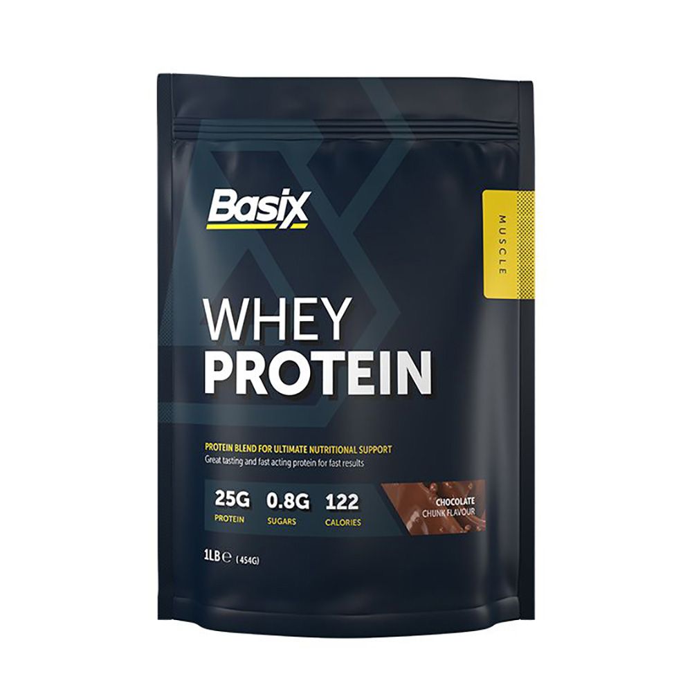 Basix Whey Protein Chocolate Chunk 1 lb - Easy Pharmacy LLC