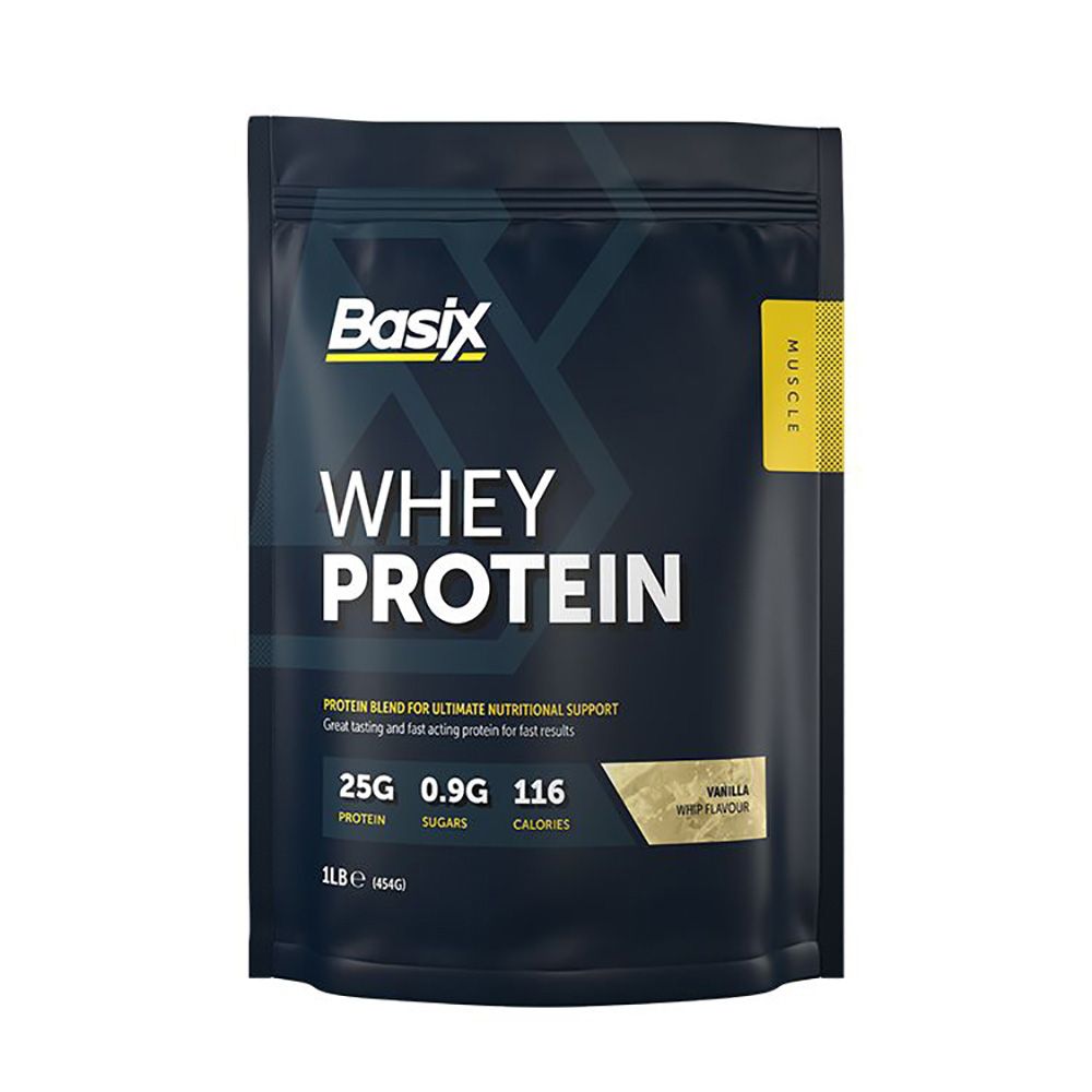 Basix Whey Protein Vanilla Whip 1 lb - Easy Pharmacy LLC