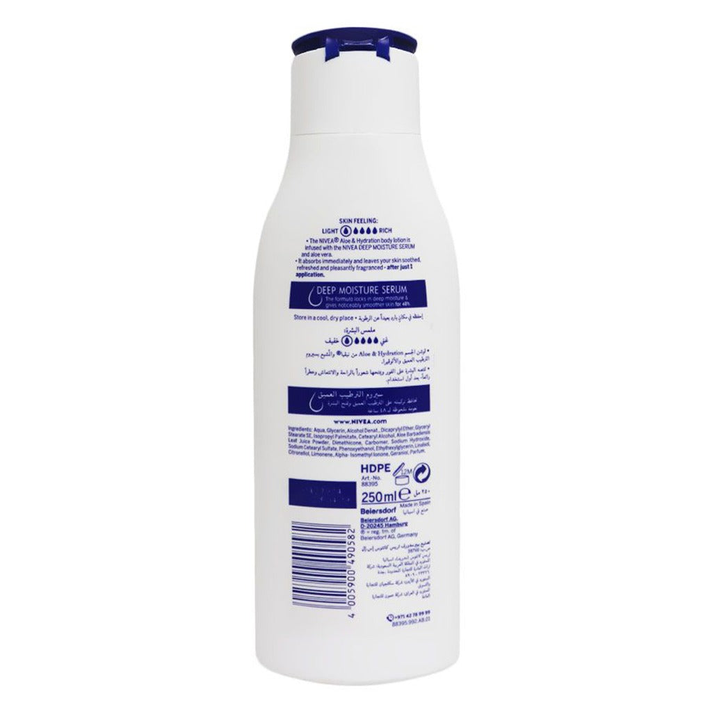 Nivea Aloe and Hydration 48 Hour Body Lotion 250 mL - Easy Pharmacy LLC