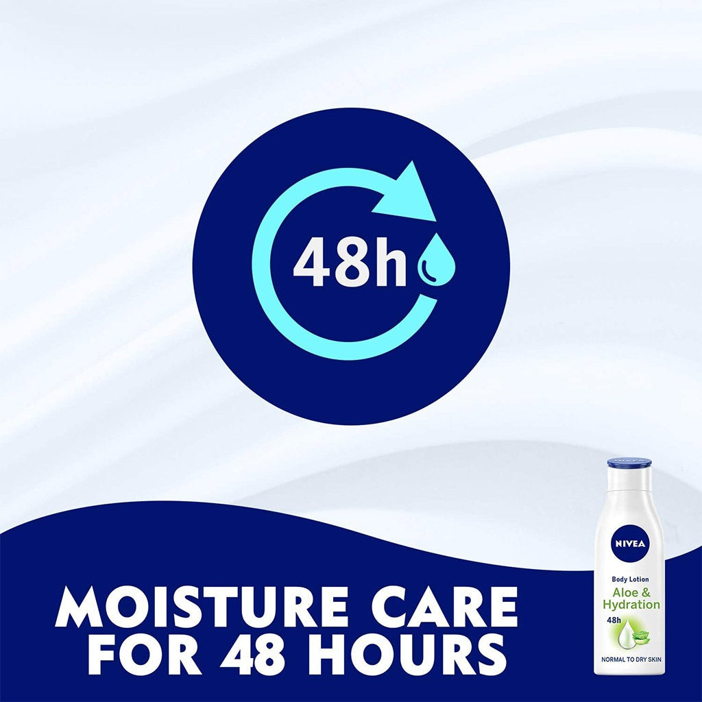 Nivea Aloe and Hydration 48 Hour Body Lotion 250 mL - Easy Pharmacy LLC