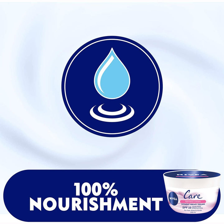 Nivea Care with SPF15 Fairness Cream 200 mL - Easy Pharmacy LLC