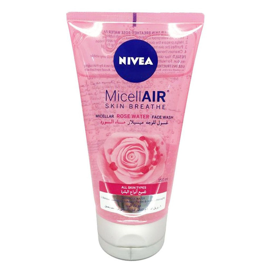 Nivea MicellAIR Skin Breathe Micellar Rose Water Facial Wash 150 mL - Easy Pharmacy LLC