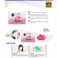 Nivea MicellAIR Skin Breathe Micellar Rose Water Wipes 25's