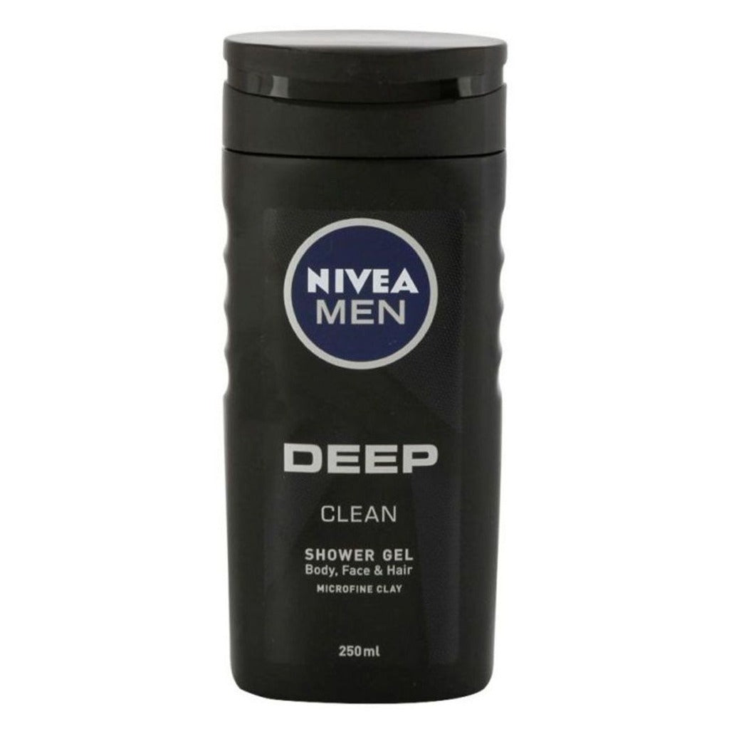 Nivea Men Deep Clean Shower Gel 250 mL - Easy Pharmacy LLC