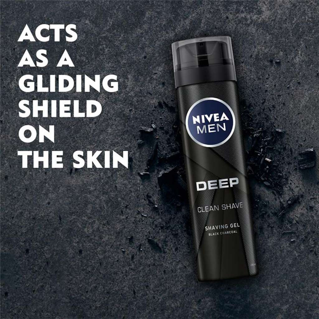 Nivea Men Deep Clean Shaving Gel 200 mL - Easy Pharmacy LLC