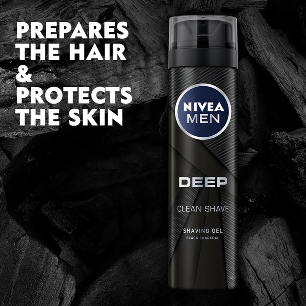 Nivea Men Deep Clean Shaving Gel 200 mL - Easy Pharmacy LLC
