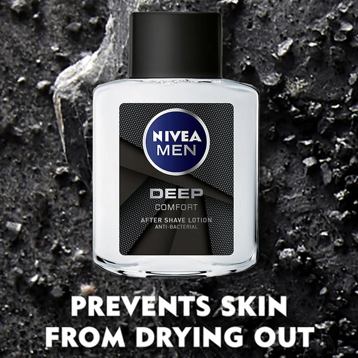 Nivea Men Deep Comfort After Shave Lotion 100 mL - Easy Pharmacy LLC