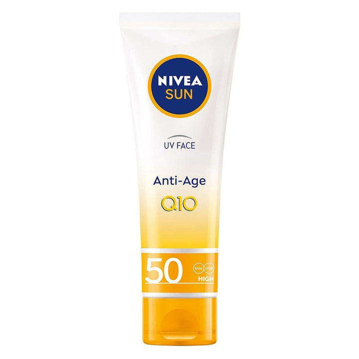 Nivea Sun UV Face Anti-age Q10 SPF50 Lotion 50 mL - Easy Pharmacy LLC