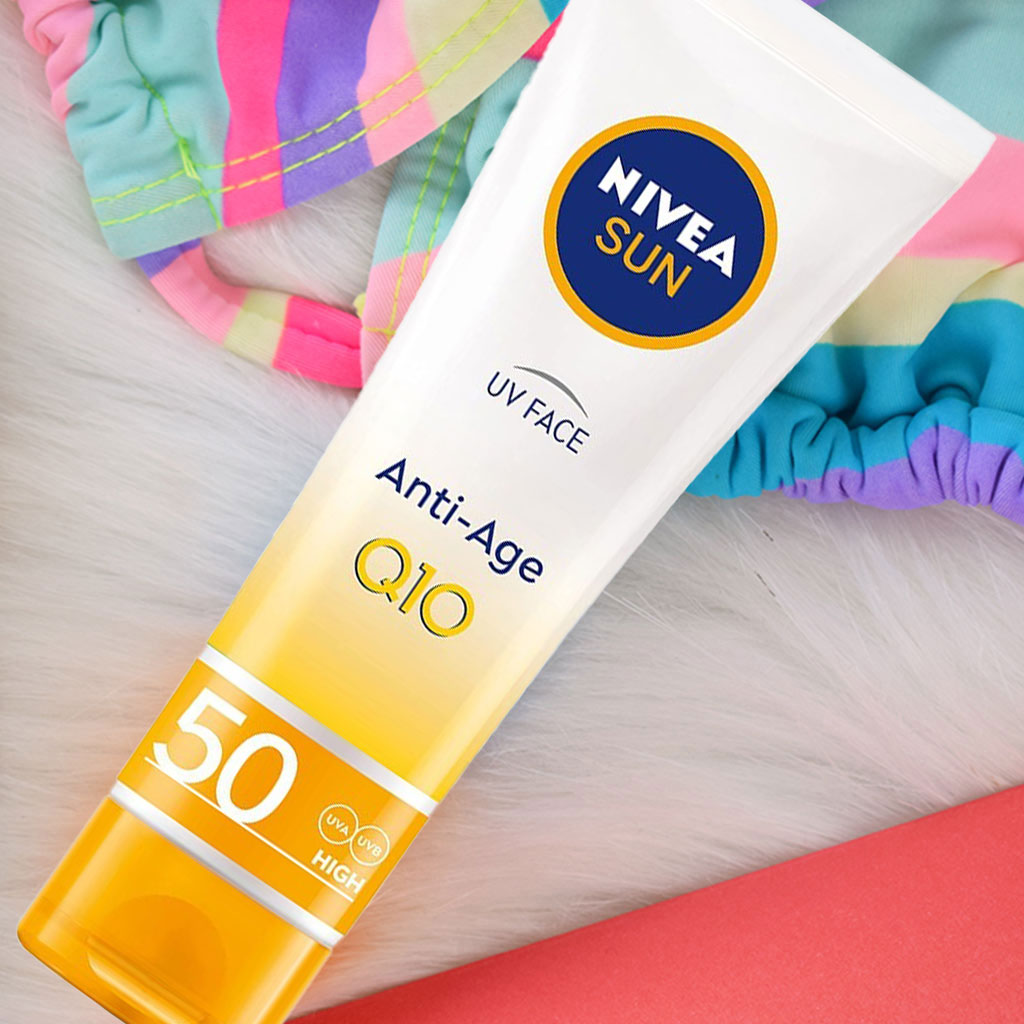 Nivea Sun UV Face Anti-age Q10 SPF50 Lotion 50 mL - Easy Pharmacy LLC