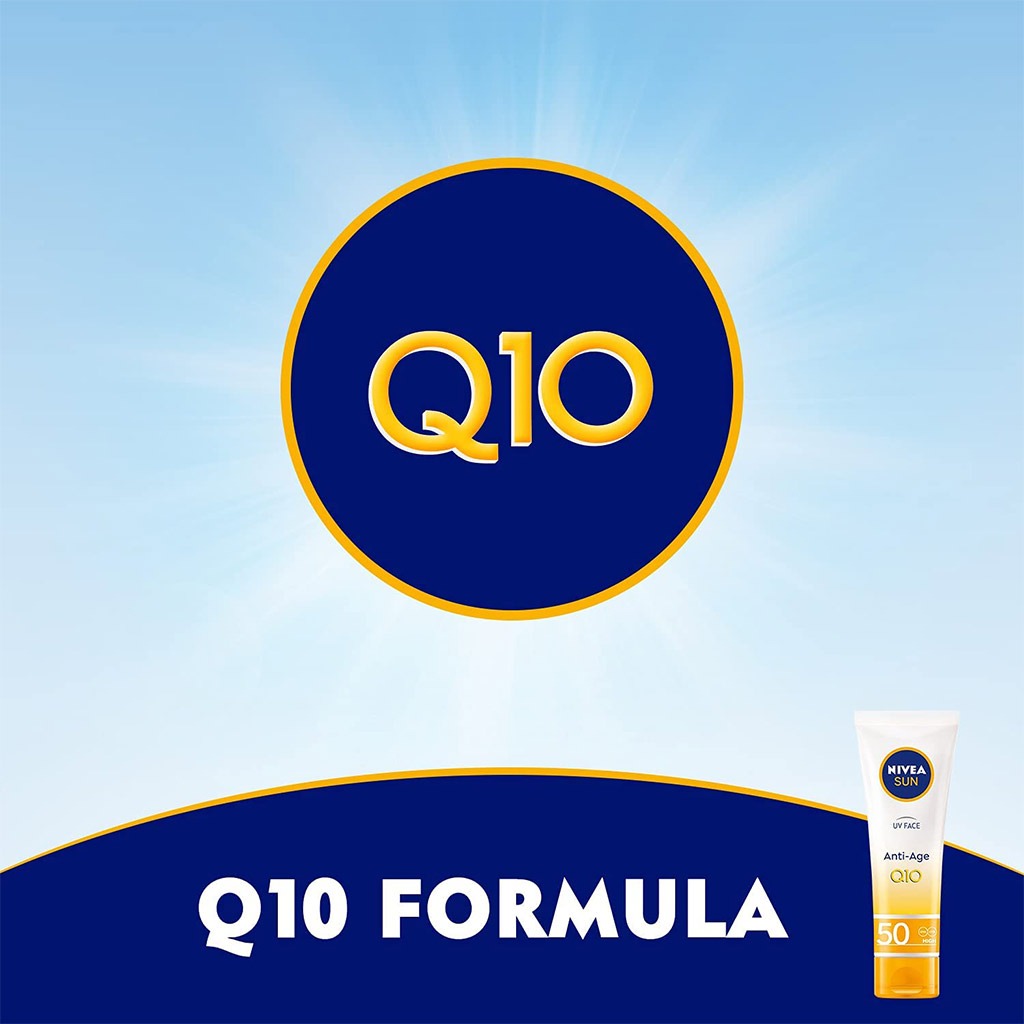 Nivea Sun UV Face Anti-age Q10 SPF50 Lotion 50 mL - Easy Pharmacy LLC