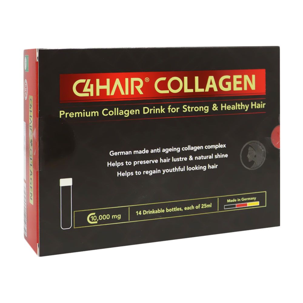 C4 Hair Collagen 25 mL 14's - Easy Pharmacy LLC
