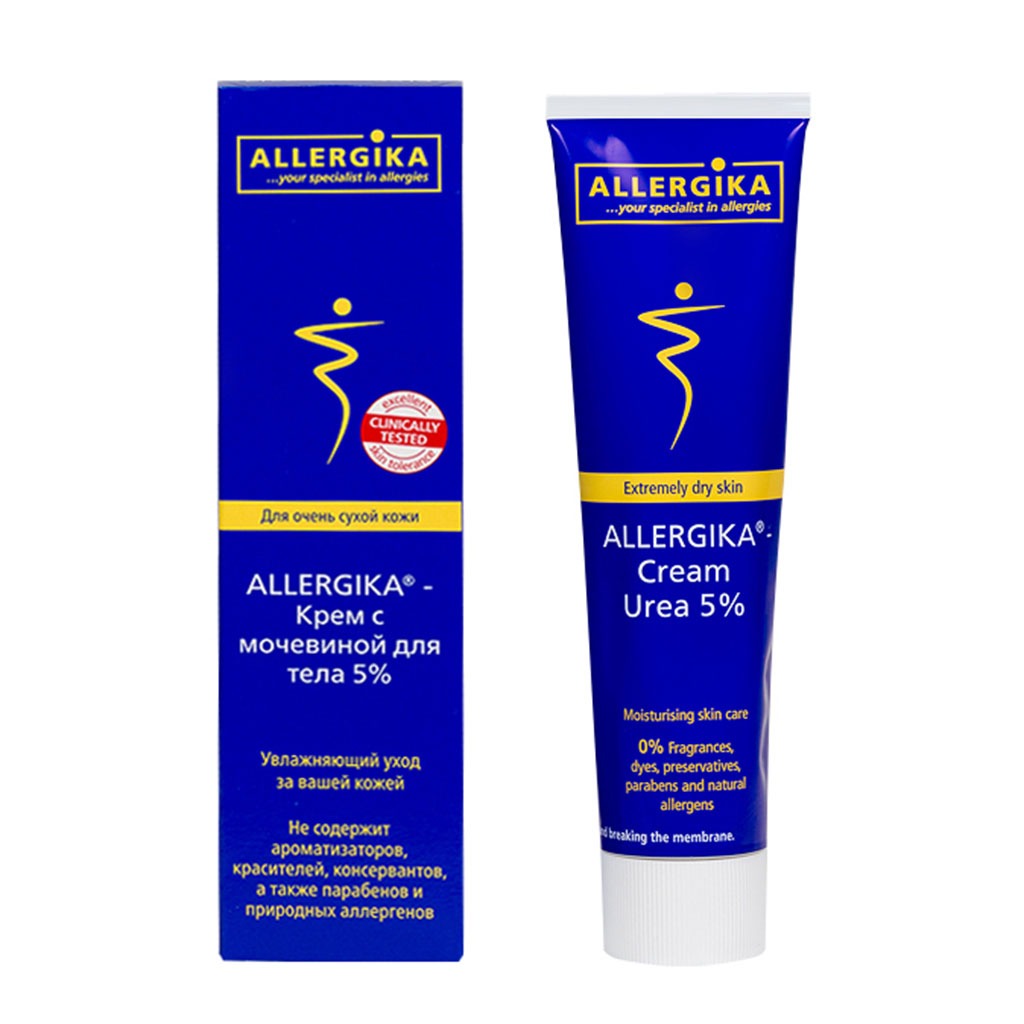 Allergika® 5% Urea Body Moisturising Cream For Extremely Dry Skin 100ml - Easy Pharmacy LLC