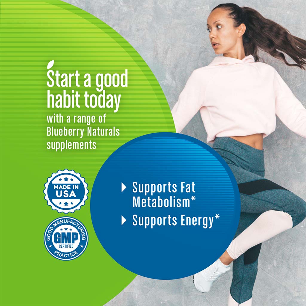 Blueberry Naturals L-Carnitine 500 mg Tablet 30's - Easy Pharmacy LLC