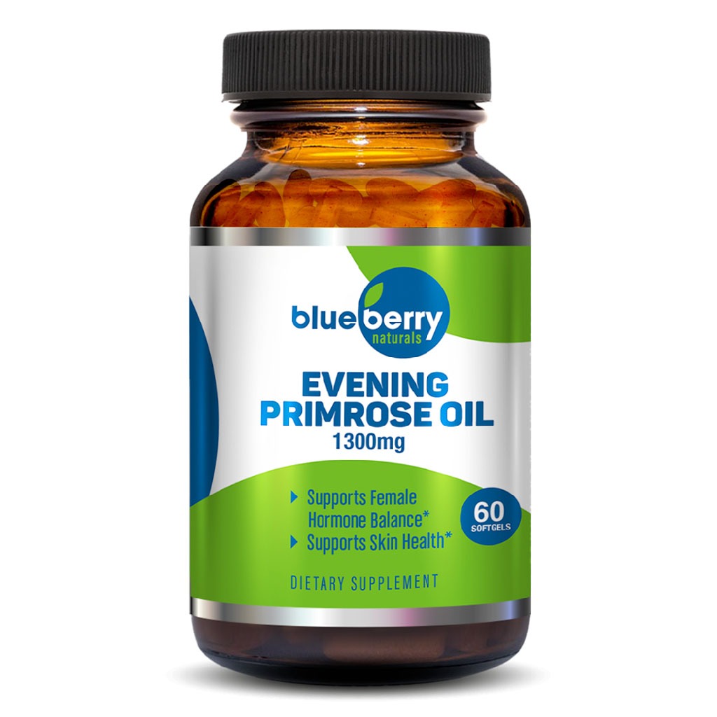 Blueberry Naturals Evening Primrose Oil 1300 mg Softgel 60's - Easy Pharmacy LLC