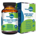 Blueberry Naturals One Daily Women’s Multivitamin & Mineral Tablets – Daily Nutritional Balance & Wellness Support, 60 Count