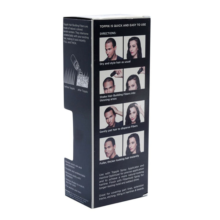 Toppik Hair Building Fibers Dark Brown 12 g - Easy Pharmacy LLC