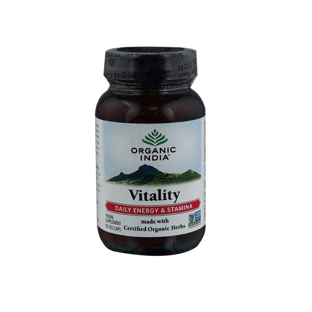 Organic India Vitality Vegetable Capsules 90's - Easy Pharmacy LLC