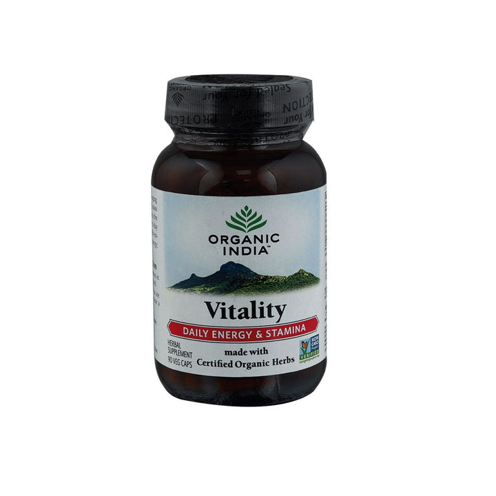 Organic India Vitality Vegetable Capsules 90's - Easy Pharmacy LLC