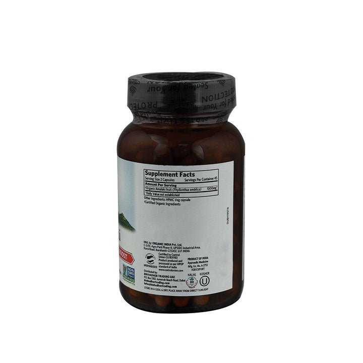 Organic India Amalaki Vegetable Capsules 90's - Easy Pharmacy LLC